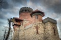 Dracula's castle in Bucharest, Romania Royalty Free Stock Photo